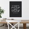 Words of Wisdom III BW by Becky Thorns 18-in. W x 24-in. H. Canvas Wall Art Print Framed in Black